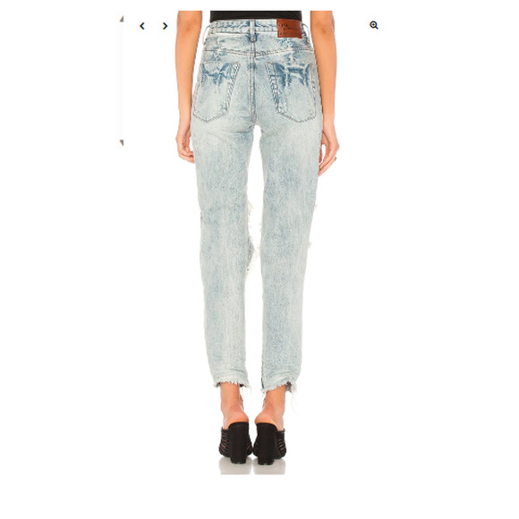 New NWT One X One Teaspoon Freebirds Low Waist Rigid Skinny 7/8 Length Size 28 - Picture 3 of 14